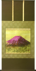 美品 掛け軸 小島昇作 赤富士図 共箱 縁起物 正月掛け 美品 掛け軸 小島昇作 赤富士図 共箱 縁起物 正月掛け - メルカリ
