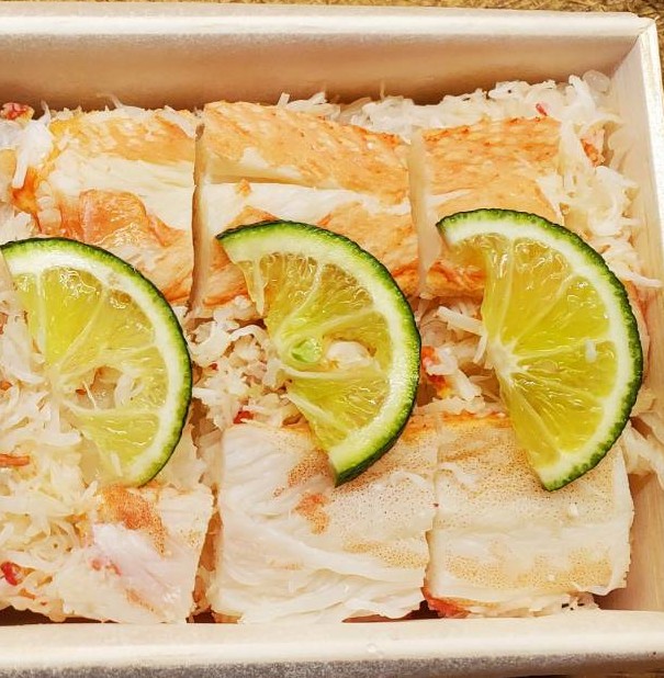 【テイクアウト専用】　簡易パック・蟹の押し寿司