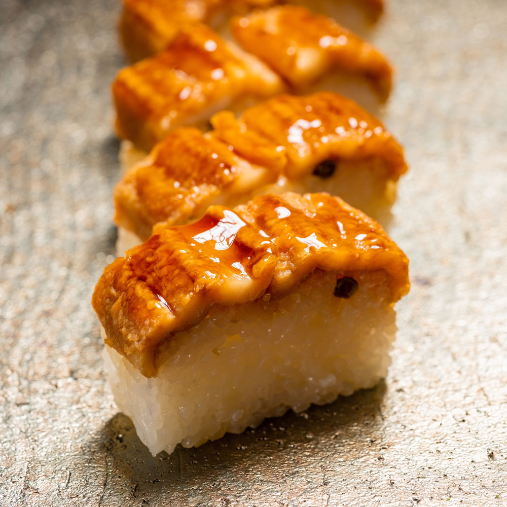 柿の葉ずし平宗の通販 照り焼き穴子棒ずし ギフトやご自宅用に