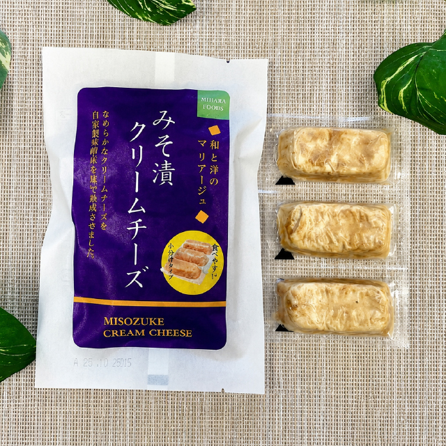 クリームチーズ （奈良漬け・みそ漬け・たまり漬け）