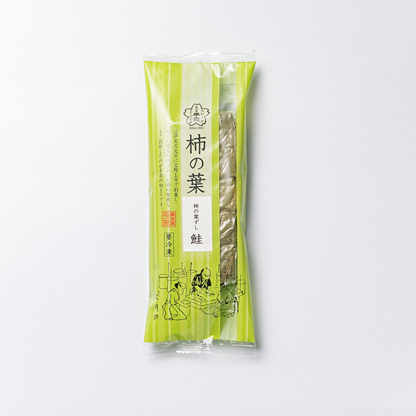こおりずし　柿の葉ずし鮭
