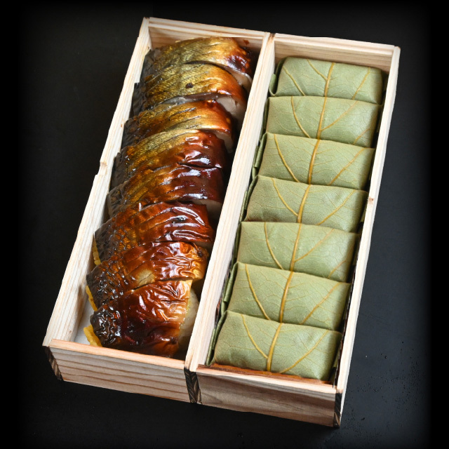 【送料無料】柿の葉ずしと焼鯖ずし「匠」詰合せセット