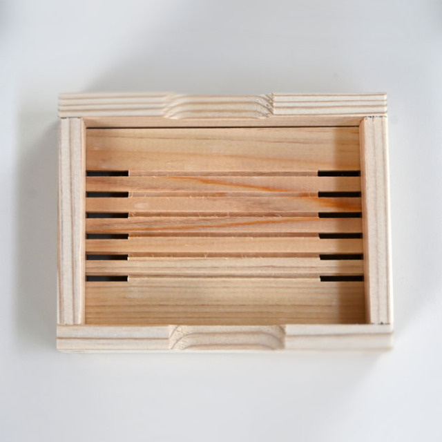 吉野杉の石鹸置き