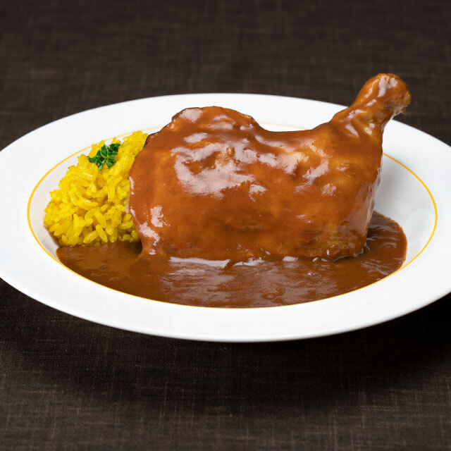 柿安プレミアム 骨付きチキンカレー