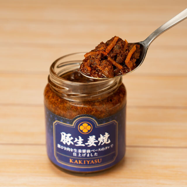 柿安 瓶詰めシリーズ 豚生姜焼 120g 柿安オンラインストア