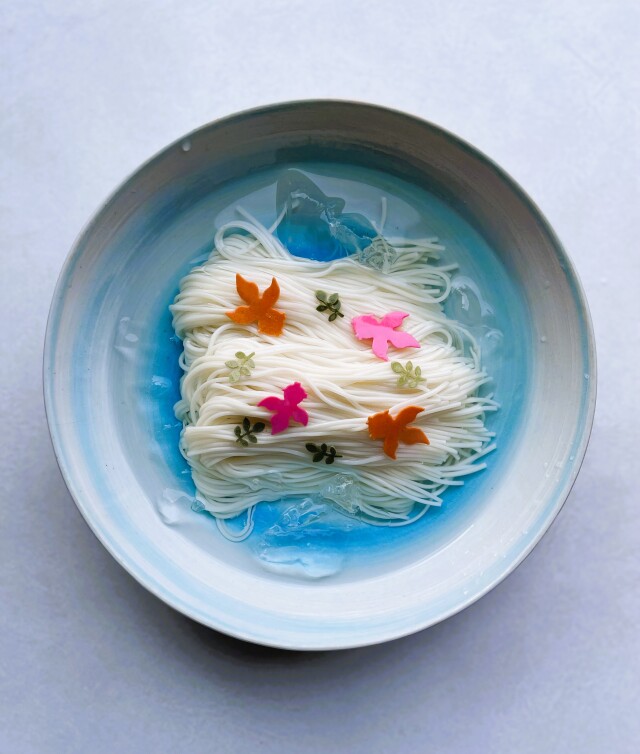 期間限定】knot charm 夏彩（ノットチャーム 夏彩）3個入 金魚のサマー