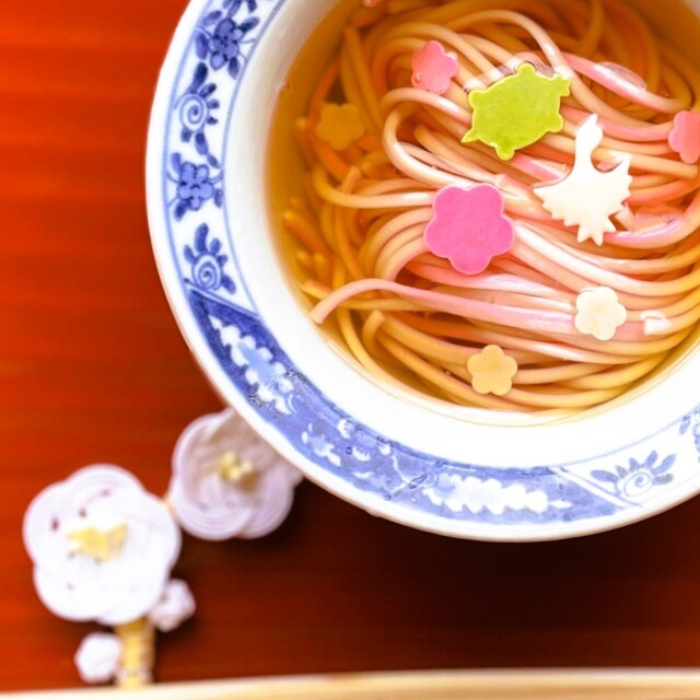 knot charm 寿（ノットチャーム コトブキ）3個入 梅、松、千鳥を