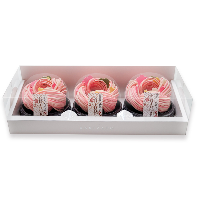 knot charm 桜（ノットチャーム サクラ）3個入 満開の桜 春ギフト