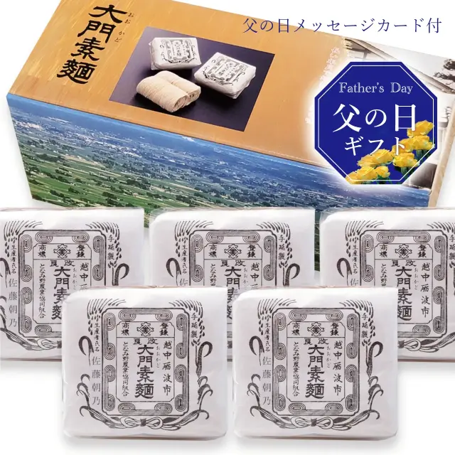 父の日ギフト　大門素麺5袋入