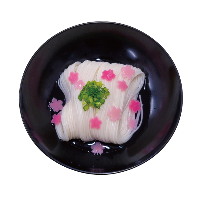 knot charm 桜　盛付イメージ
