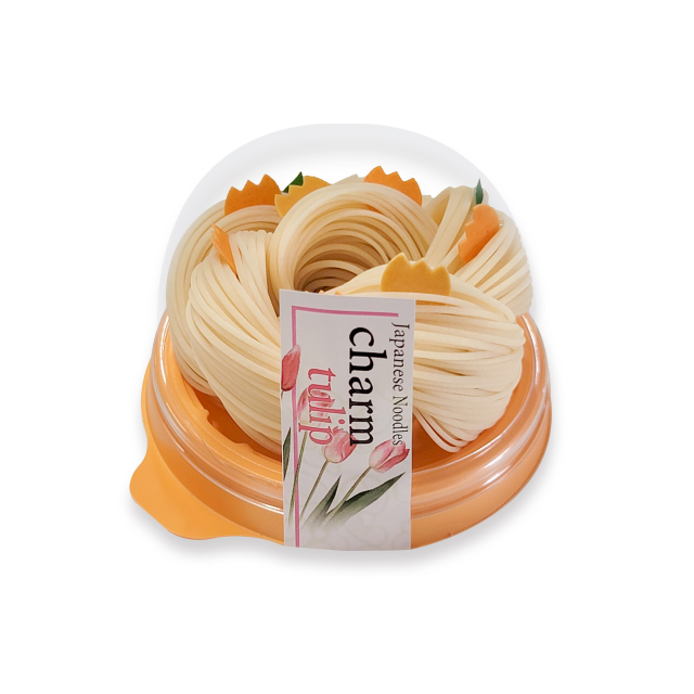 knot charm tulip(オレンジトレー)