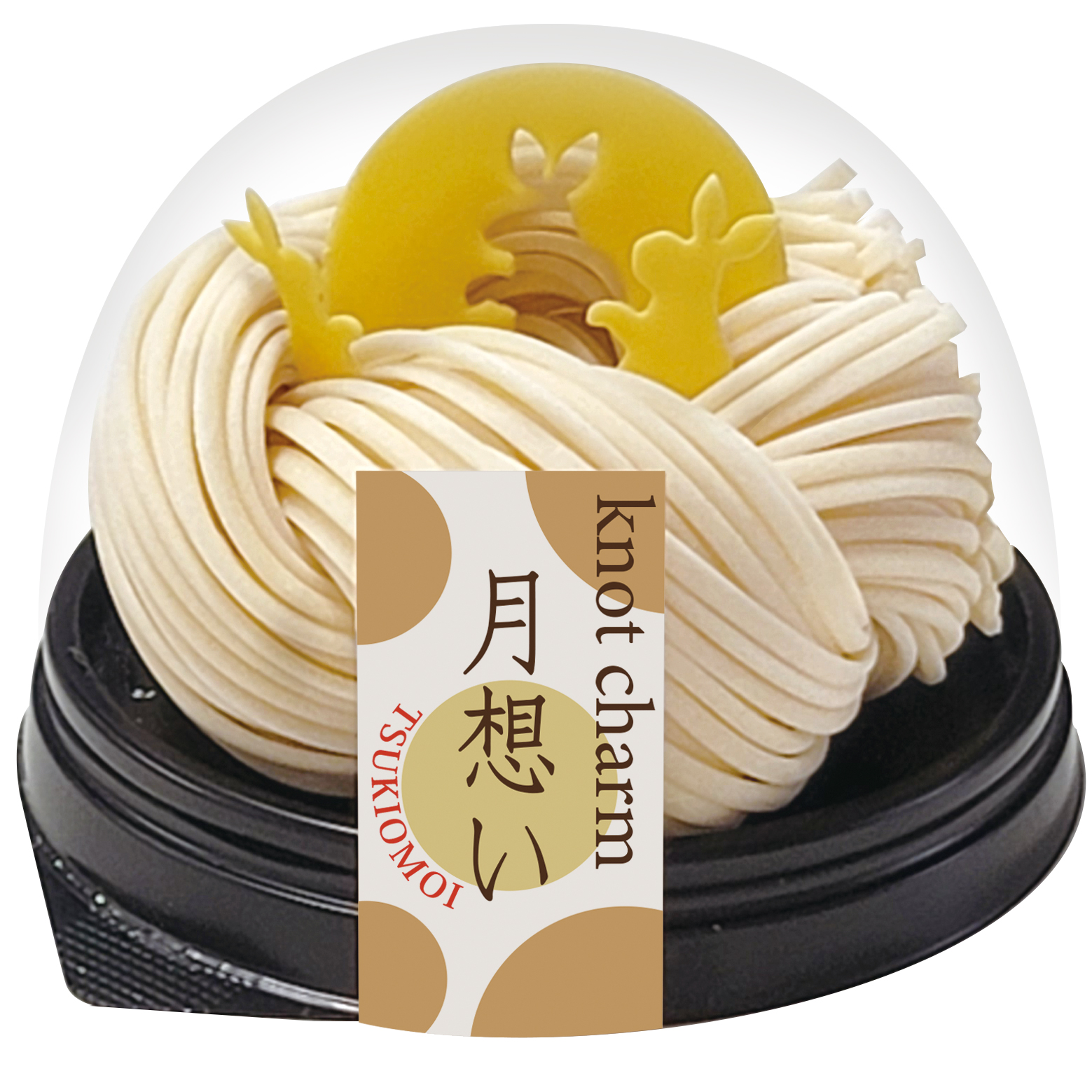 【新ラベル】月とうさぎの細うどん　「knot charm 月想い」　　