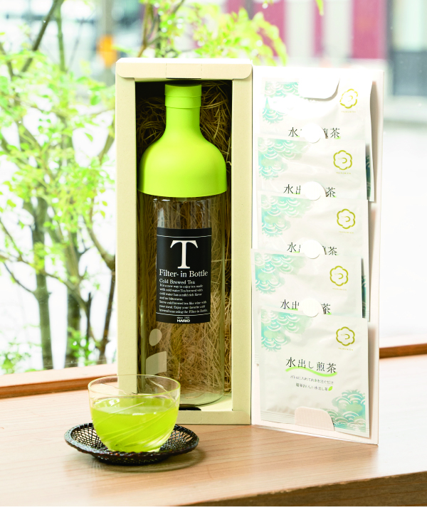 フィルターインボトルと水出し煎茶ギフト