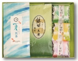 夏煎茶＆くず餅ギフト