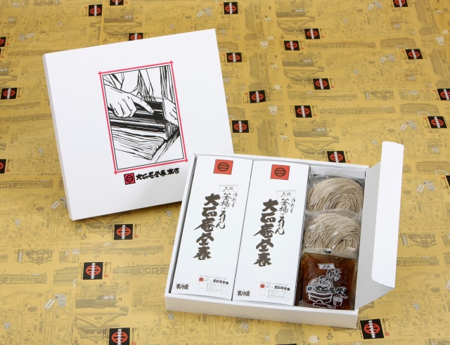 そばセット：6人前つゆ付き（専用箱入り）