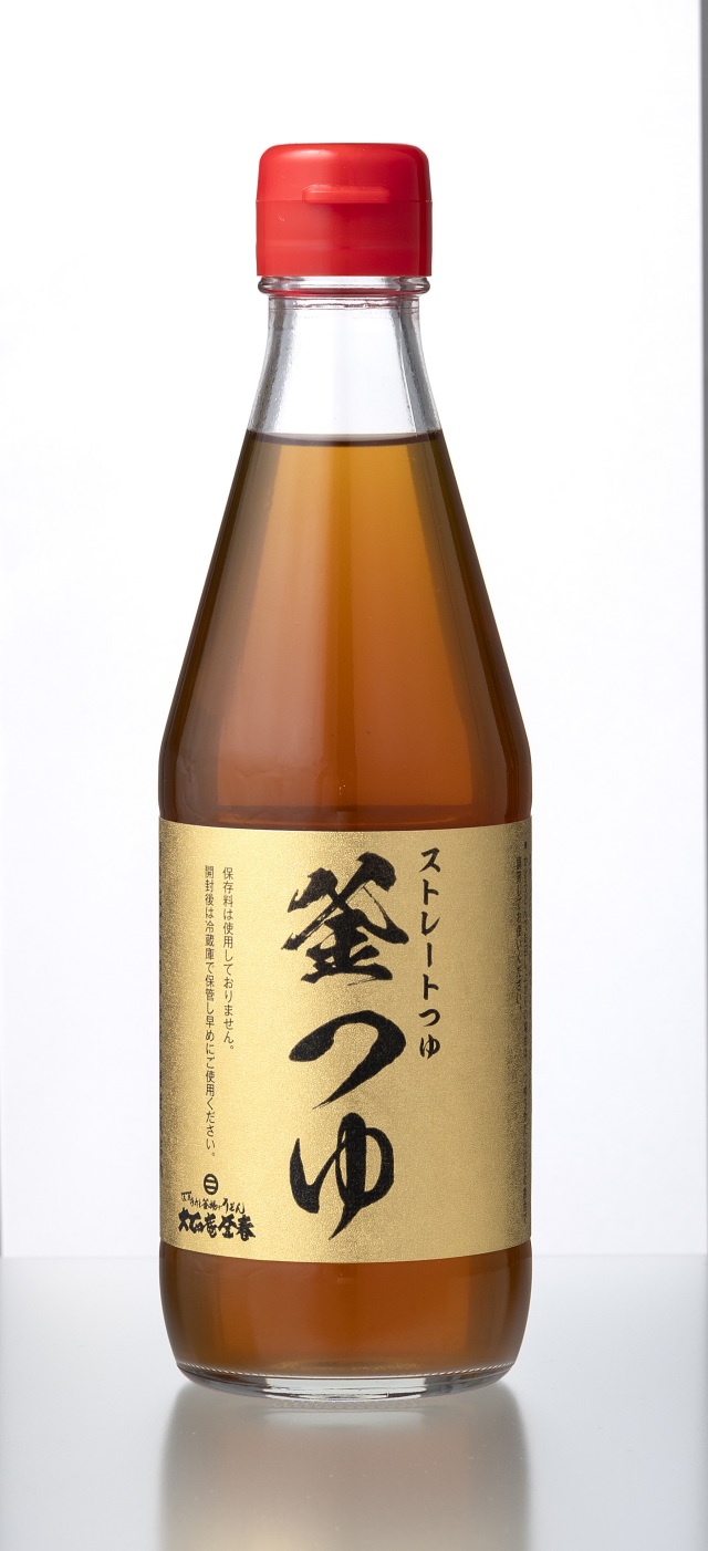 釜春特製つゆ：生ストレートつゆ　釜つゆ　（常温保存）