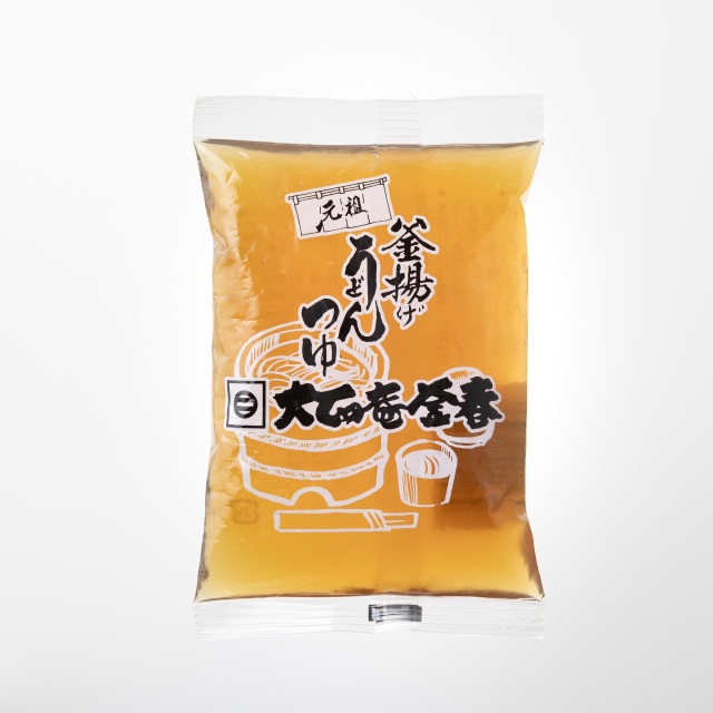 釜春特製つゆ：生ストレートつゆ　釜つゆ：１人前（要冷蔵）