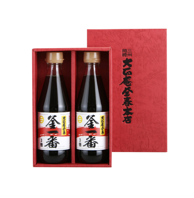 釜春特製つゆ：釜一番　2本入り