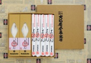乾麺：うどん　５本、半生そうめん　２本入り
