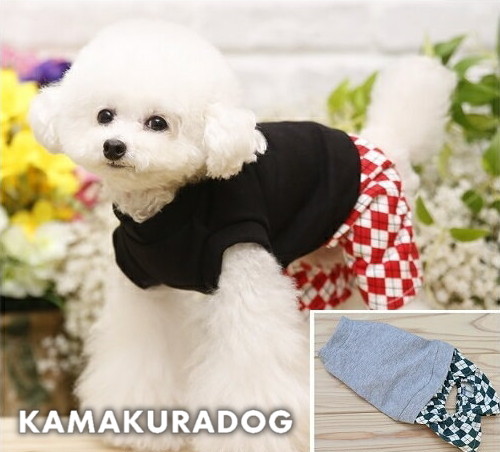 アーガイルパンツつなぎ