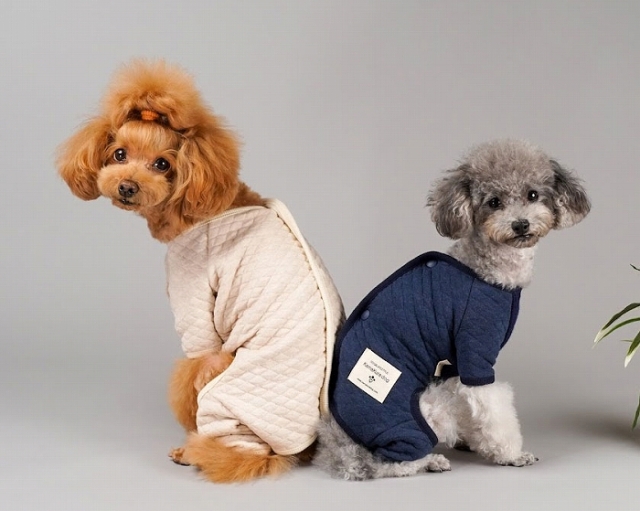 可愛い小型犬の洋服通販 鎌倉ドッグ キルトつなぎ