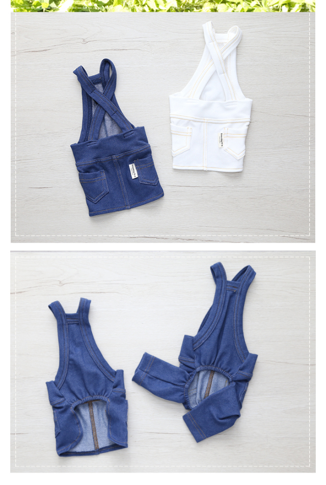 可愛い小型犬の洋服通販 鎌倉ドッグ ストレッチサロペット＆ジャンパー