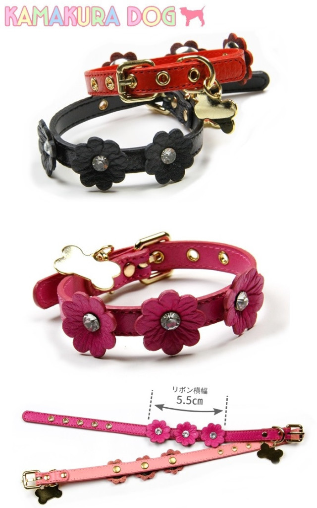 フラワー(バーガンディ)わんちゃん猫ちゃん用首輪 楽天市場】☆セール50％OFF☆猫 首輪 セーフティバックル カラー