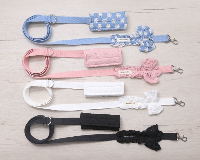 フリル レース ハーネス・リードセット 犬 kamakuradog フリルレースハーネス・リード 犬の服 : 鎌倉DOG