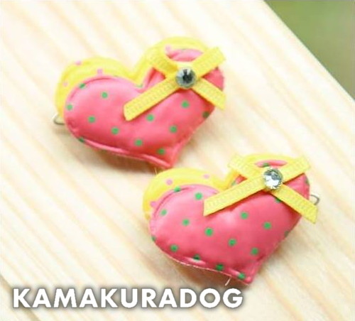 2重ハートピン（プチピン２個）