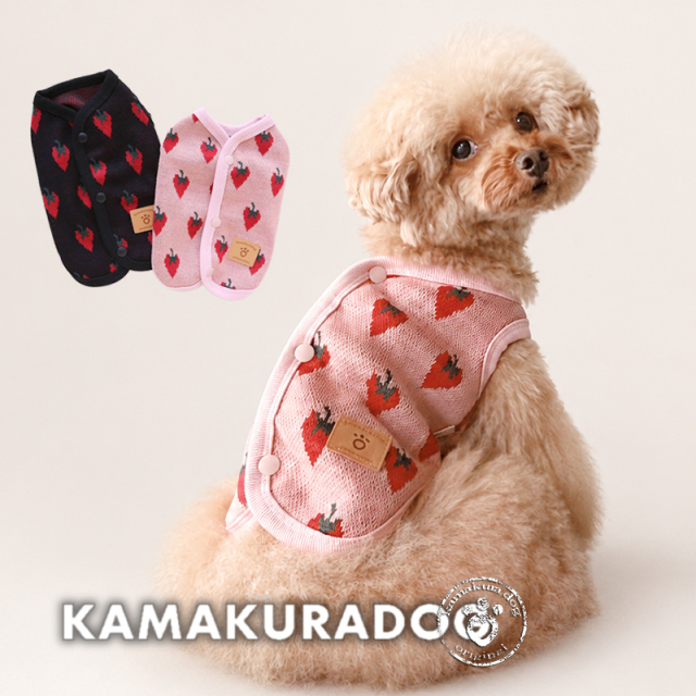 NEWストロベリーニットベスト