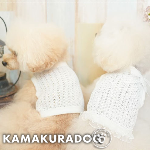 ホワイトシュガーショート丈タンク