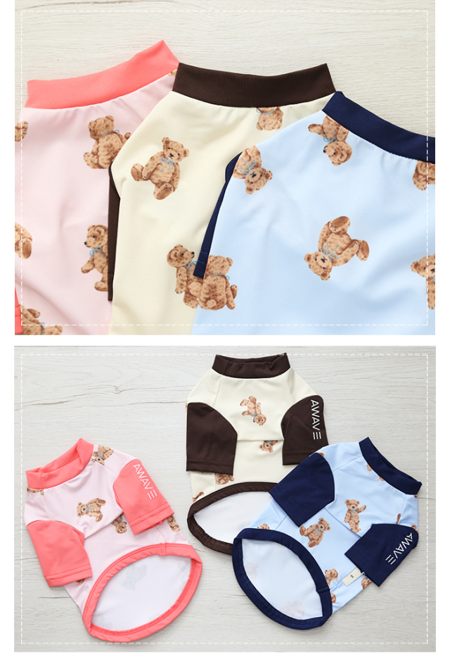可愛い小型犬の洋服通販 鎌倉ドッグ ベアラッシュガード
