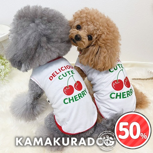 cute&yummyチェリータンクトップ