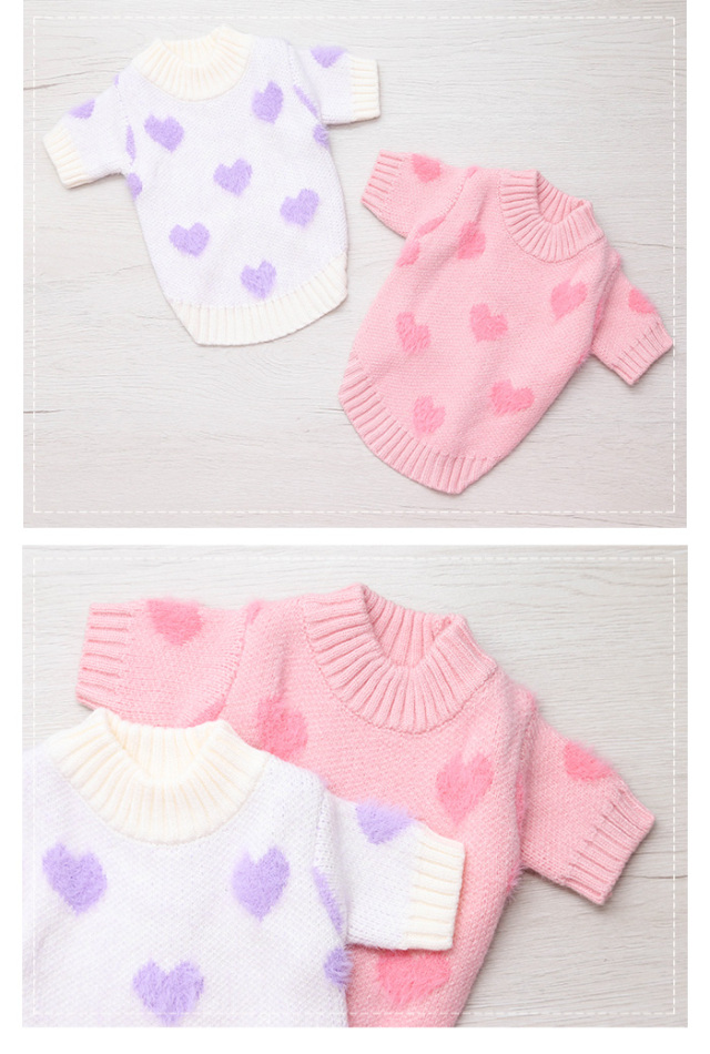 ふんわりハートニット 可愛い小型犬の洋服通販 鎌倉ドッグ