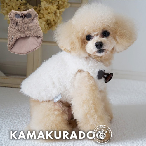 トグルボタンベスト 可愛い小型犬の洋服通販 鎌倉ドッグ