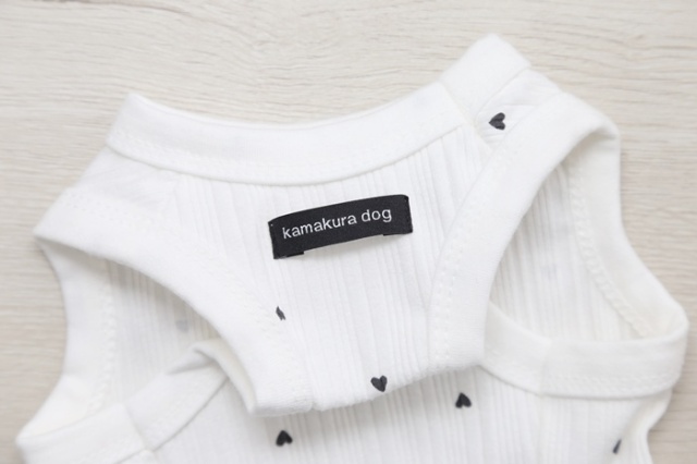 リトルハートショート丈 可愛い小型犬の洋服通販 鎌倉ドッグ