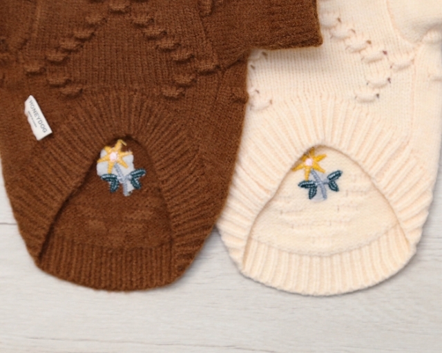 ブロッサム刺繍ニット 可愛い小型犬の洋服通販 鎌倉ドッグ