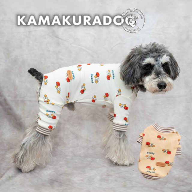 アップルパピートップス・ロンパース