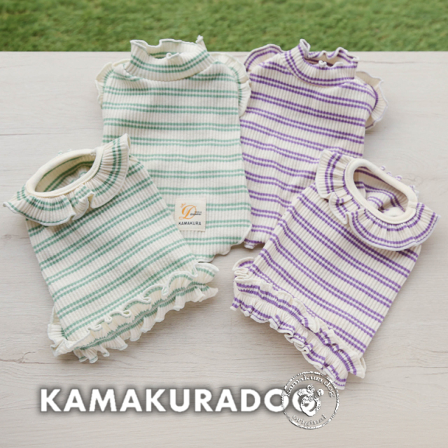 メロウボーダーショート丈・トップス