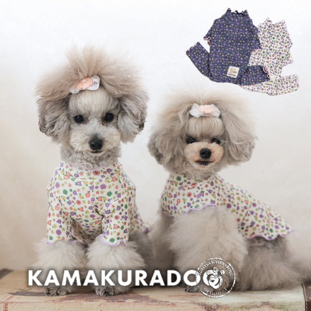 フラワー柄特集｜愛犬に華やかでおしゃれな犬服 | KAMAKURADOG