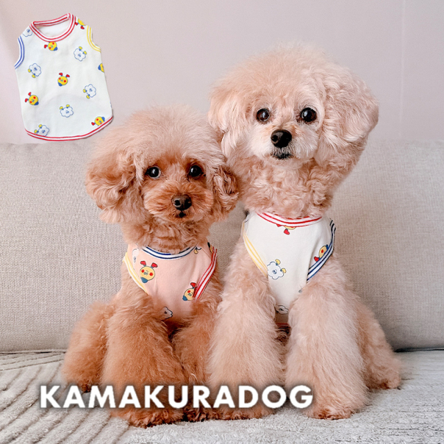 ポップフレンズタンク 可愛い小型犬の洋服通販 鎌倉ドッグ