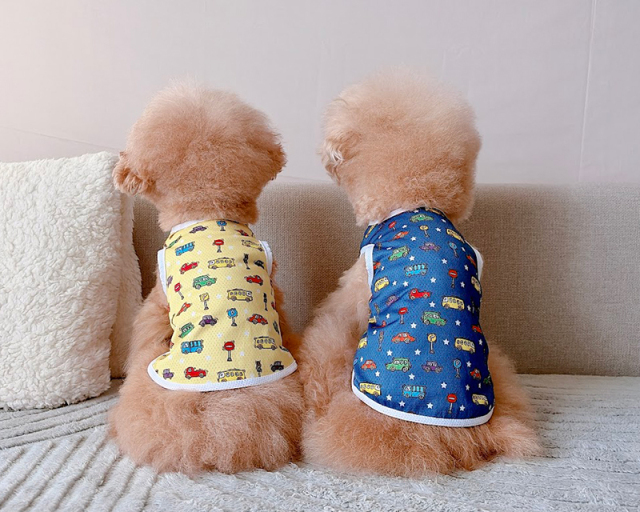 おえかきCOOLメッシュタンク 可愛い小型犬の洋服通販 鎌倉ドッグ
