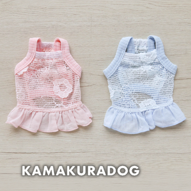 メッシュフラワーキャミ