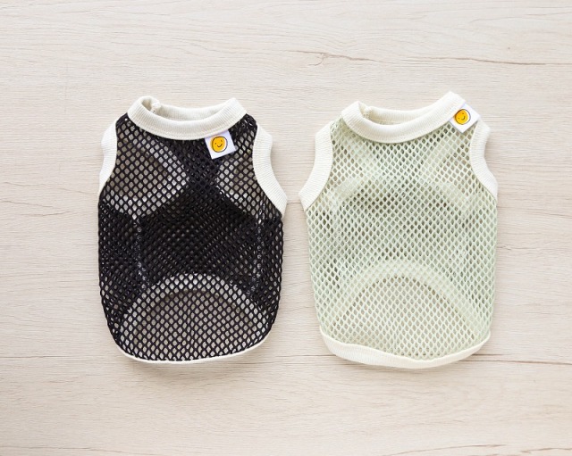 スマイルドッグ ❗️♦︎ メッシュシャツジャケット スマイルメッシュタンク 可愛い小型犬の洋服通販 鎌倉ドッグ