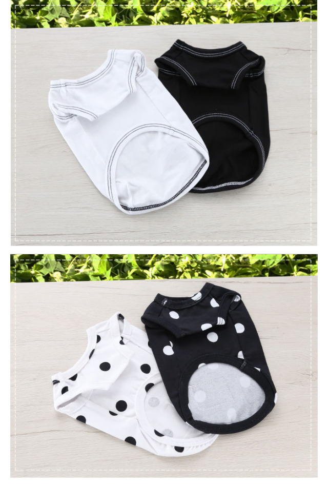 犬服ハンドメイド　タンクトップ(小春日和) 犬服ハンドメイド タンクトップ(小春日和) 犬服工房こはるびより