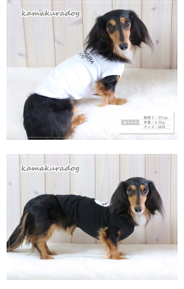 ⭐︎犬服⭐︎handmade タンクトップ　在庫品 可愛い小型犬の洋服通販 鎌倉ドッグ ☆タンクトップ