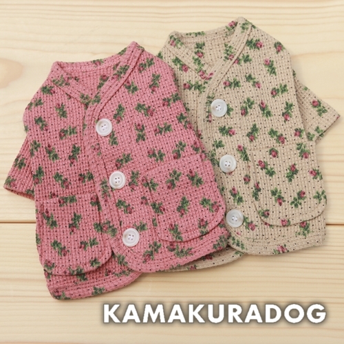 フラワーカーディガン