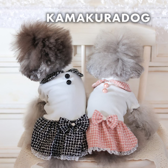 リボンツイードワンピース