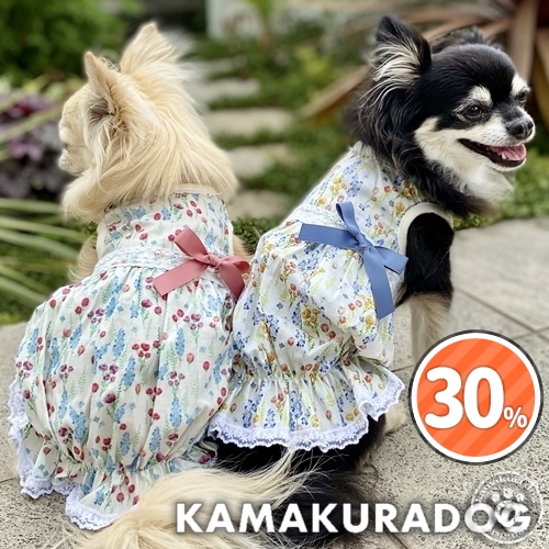フローラルワンピース