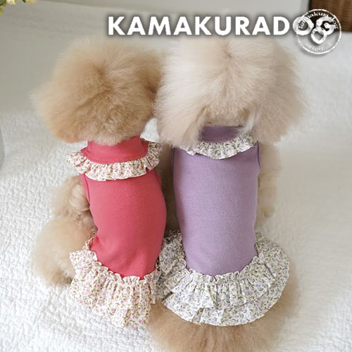 フラワー柄特集｜愛犬に華やかでおしゃれな犬服 | KAMAKURADOG